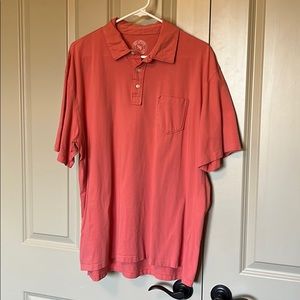 Men’s Non-Fiction Coral Color Polo